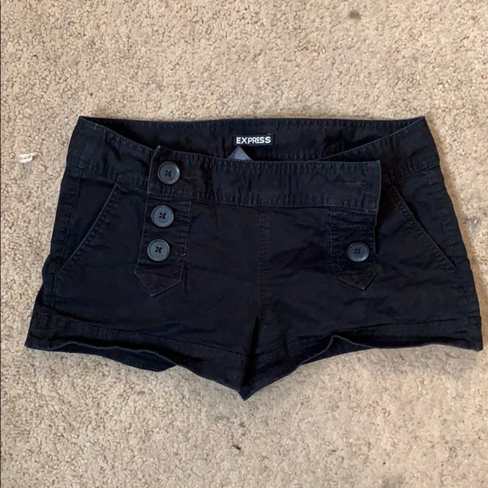 Black Express Shorts Size 2